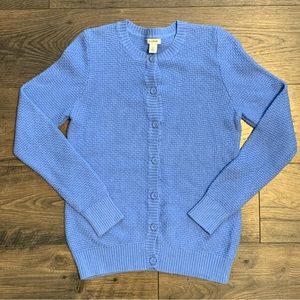 LL Bean | Cotton/Cashmere Cardigan Sz S